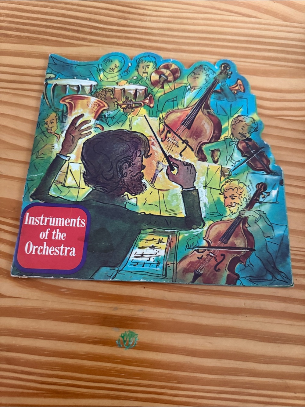 Vintage 1967 Instruments of the Orchestra Book & 45 RPM Record Set CBS